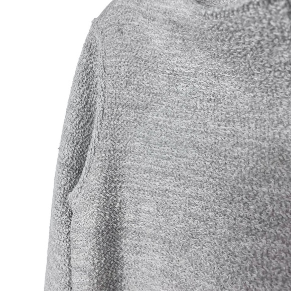 Gershon Bram Gray French Terry Patchwork Dress Small - Picture 12 of 12